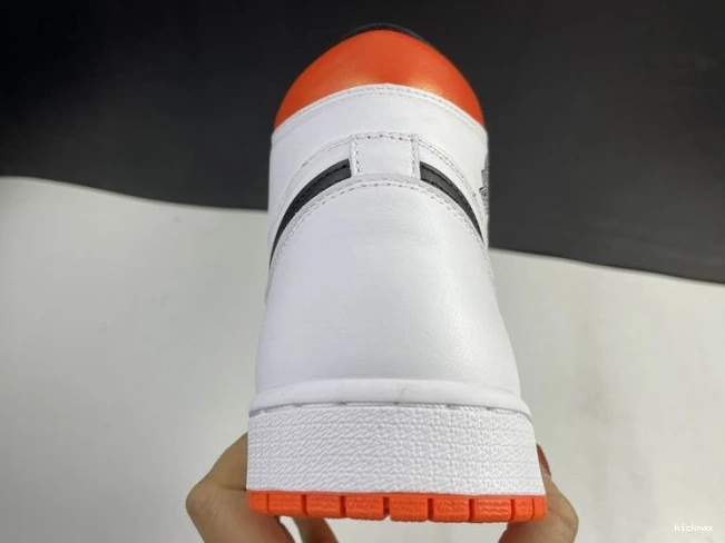 Rep MAX 555088-180 1 Orange Air High Electro Jordan Retro 0710